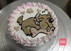 蛋糕屬相狗怎麼做,生肖狗的生日蛋糕中用什麼做狗毛