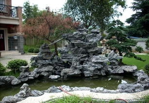 假山的風水布局圖,假山盆景風水知多少擺放位置有講究