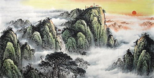 家裡掛山水畫都有哪些風水禁忌,客廳掛山水畫風水禁忌