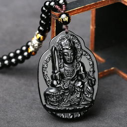 黑曜石本命佛吊墜女款,黑曜石本命佛價格一般多少錢
