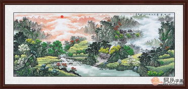 山水畫掛卧室風水禁忌,卧室掛山水畫好不好