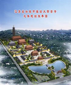 寺廟建築風水布局,寺院的建築布局