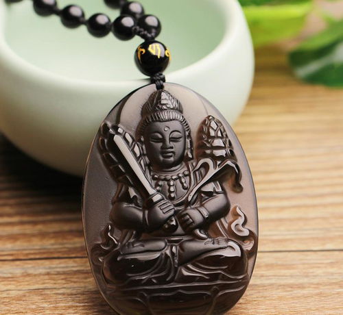 冰種黑曜石本命佛掛件,冰種黑曜石本命佛吊墜?在哪裡買
