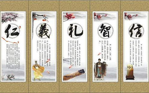 仁義禮智信的含義,仁義禮信智,溫良恭儉讓什麼意思