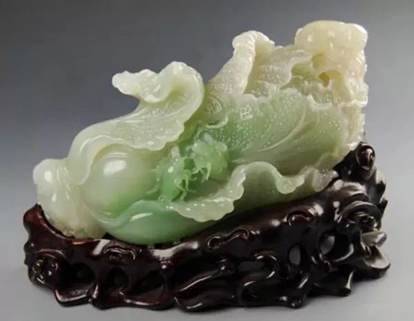 擁有「玉白菜」，你將會「遇百財」