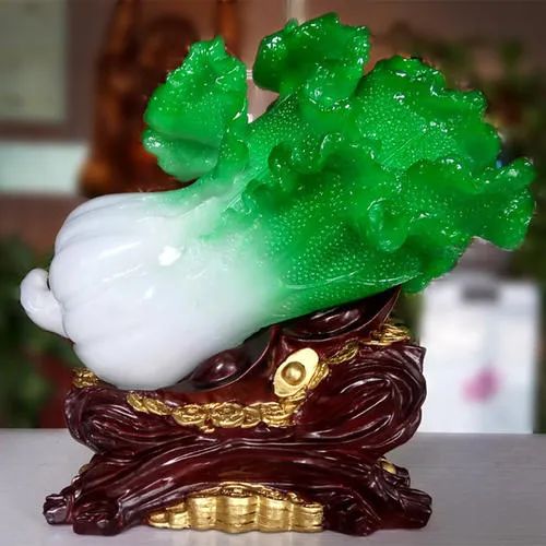 玉白菜擺在哪個位置,想要財源滾滾如何擺放?