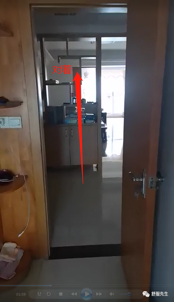 商品房風水：開門見柱角的簡單處理方法。