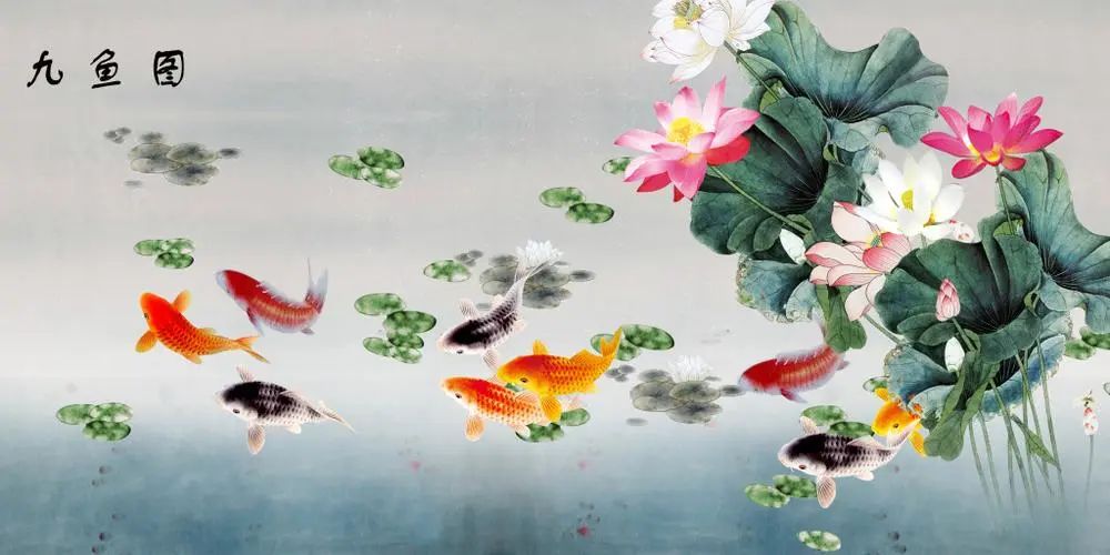客廳懸掛九魚圖風水好嗎?
