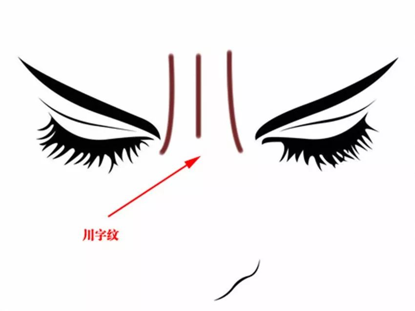 如果你的臉上有了 “ 懸針紋 ”，就要注意了！