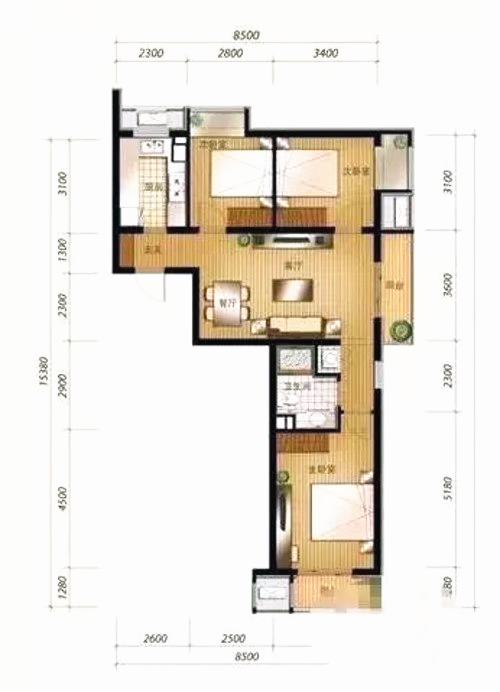 這六種犯煞的戶型千萬要避開！